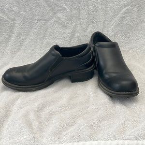 Black leather Eastlands.  Size 6.5